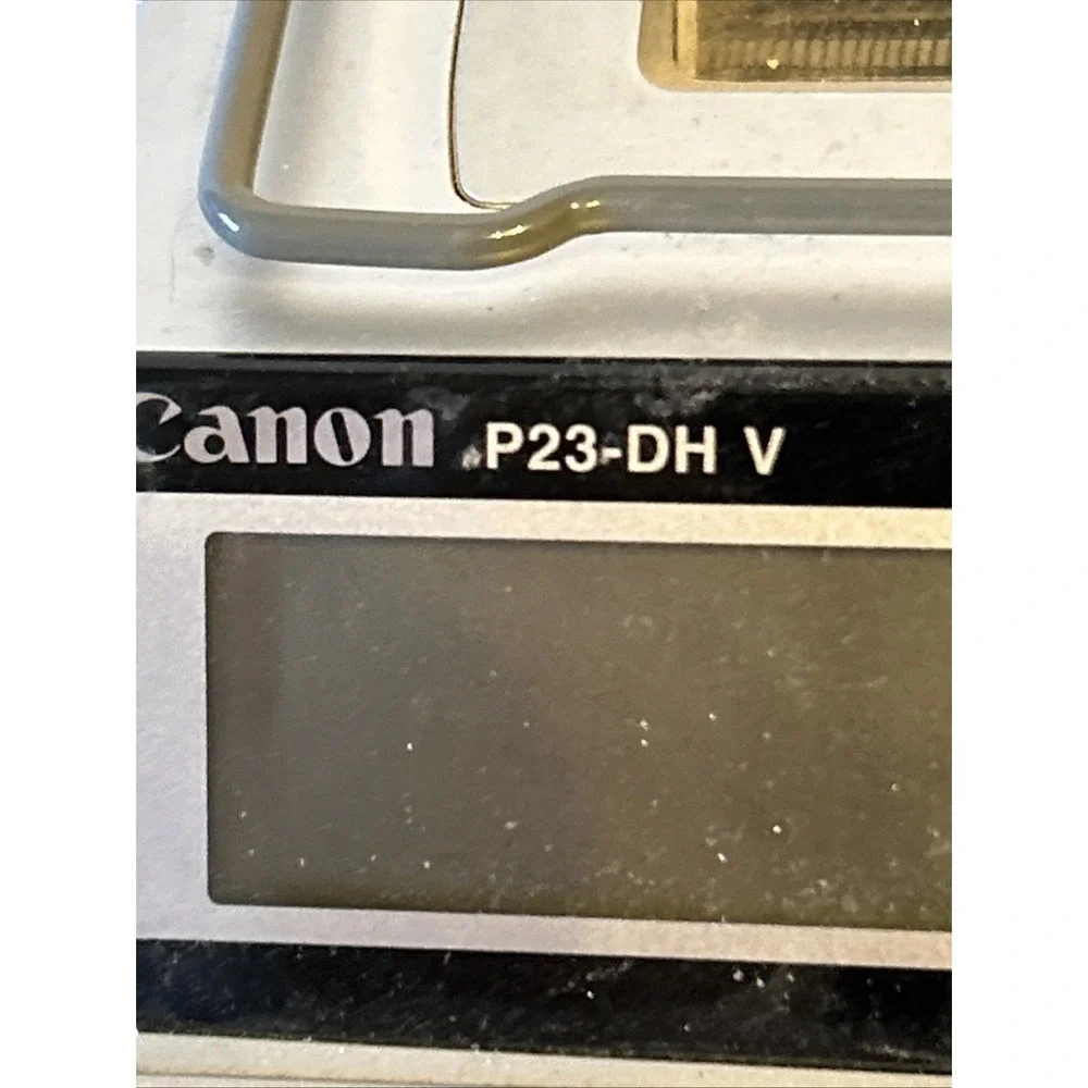Canon p23 dh